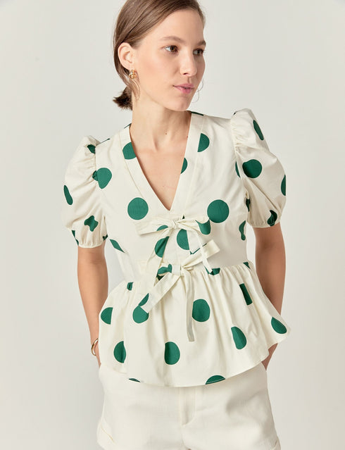 Dottie Peplum Top