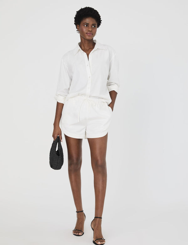 Alexis Cotton Drawstring Shorts