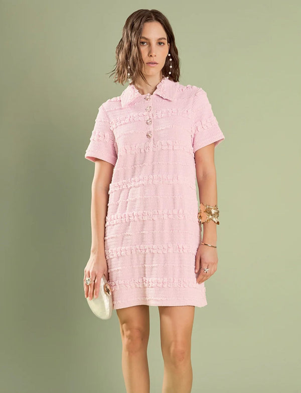 Nancy Textured Mini Dress